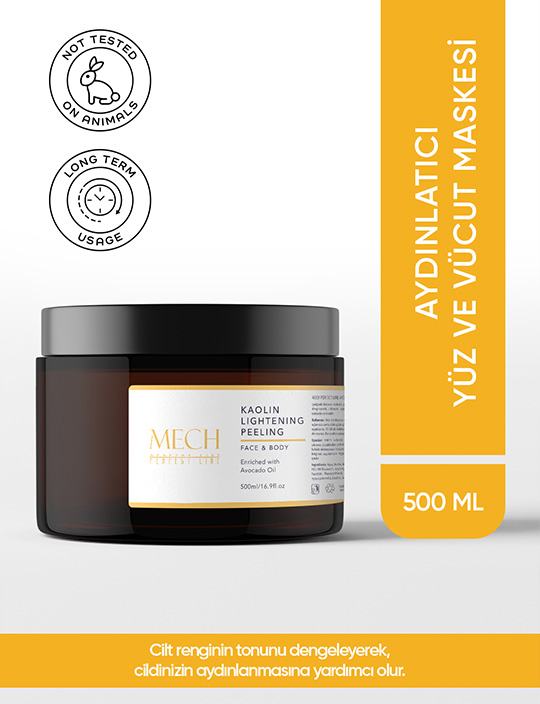 AYDINLATICI YÜZ VE VÜCUT MASKESİ