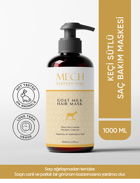 KEÇİ SÜTLÜ SAÇ BAKIM MASKESİ