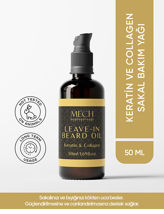 KERATİN VE COLLAGEN SAKAL BAKIM YAĞI