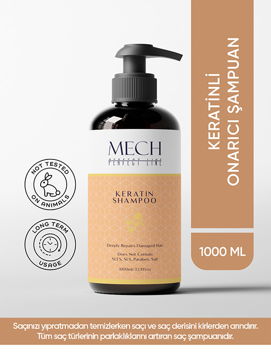 KERATİNLİ ONARICI ŞAMPUAN
